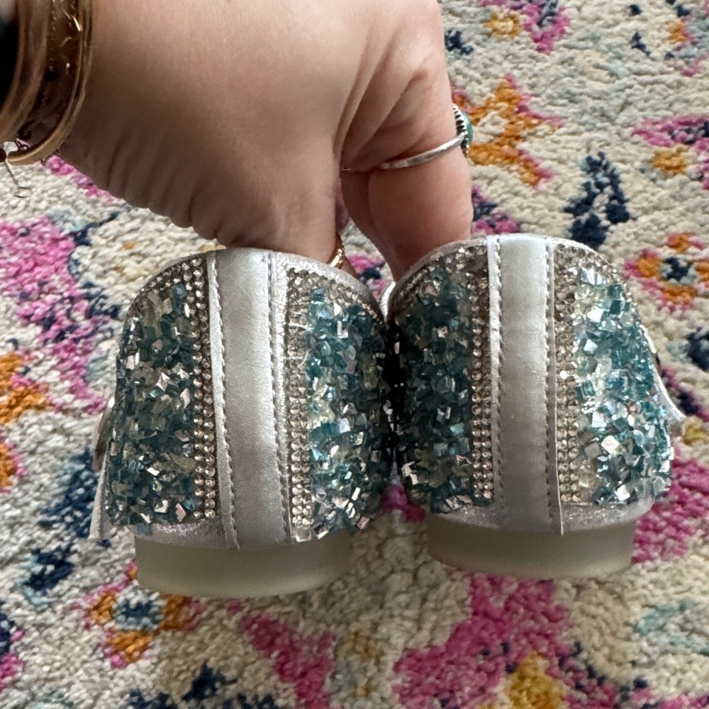 Frozen Elsa Glitter Kids Shoes - Picture 7 of 7